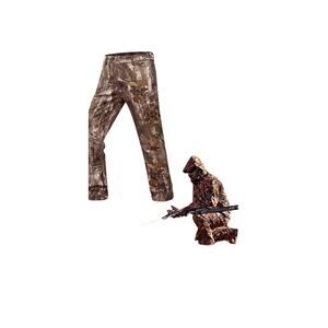 Camo Hunting Pants L Men Cold Weather Insulated Hunting Pants w/ Warm Fleece